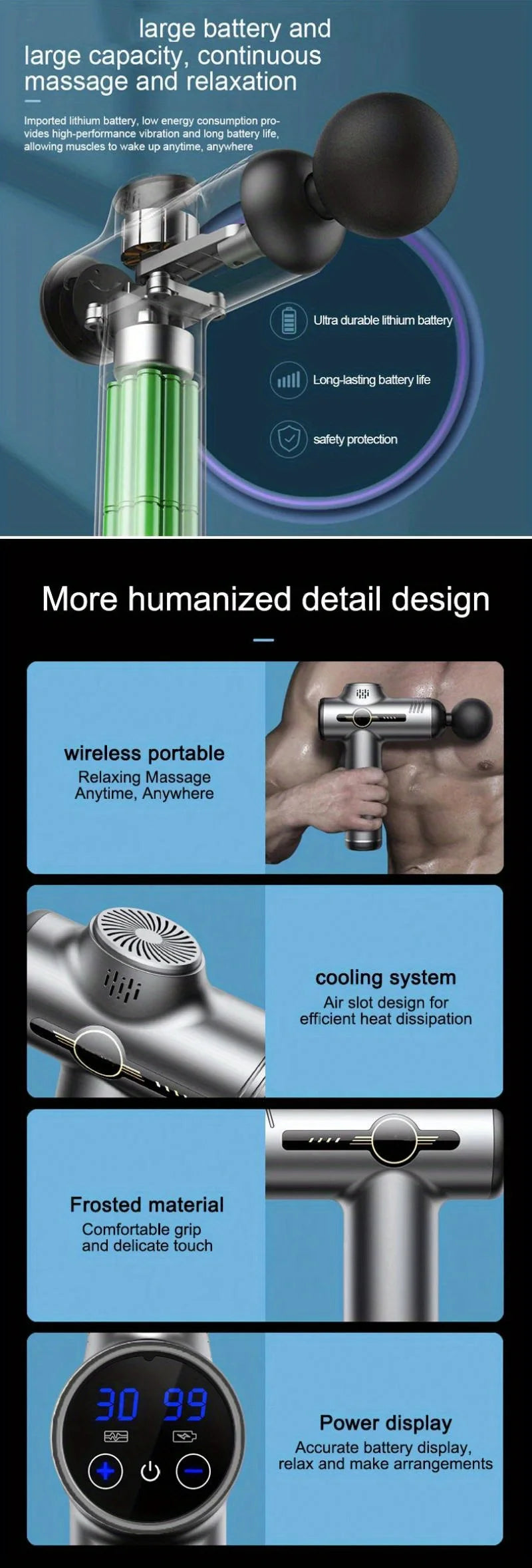 PowerPluse Massage Gun - Ultimate Recovery Tool